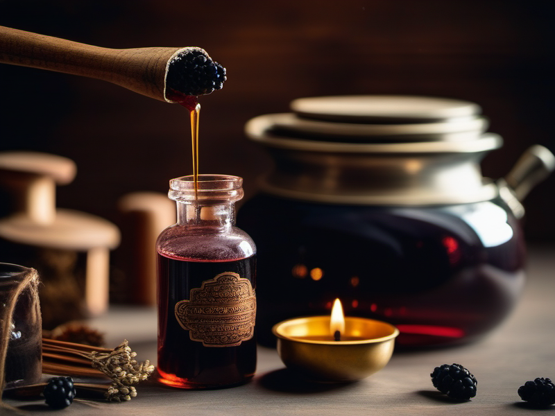 Commercial elderberry syrup — a shadow of the original preparation